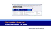 Remote Server User Guide