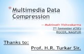 Multimedia Compression ( Lossy Compression)