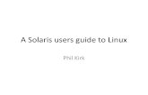 Solaris Guide to Linux