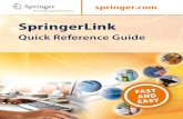 User Manual for Springerlink