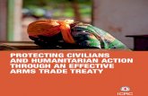 Protecting civilians and humanitarian action through an effective Arms Trade Treaty