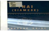 TM 30-331 Thai Language Guide 1944