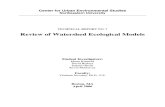 Review of Watershed Ecological Models
