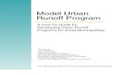 Model Urban Runoff Program: A How-To Guide for Developing Urban Runoff Programs for Small Municipalities