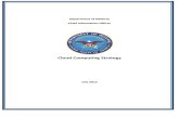 U.S. Department of Defense Cloud Computing Strategy