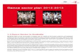 Dance Sector Plan 2012-13