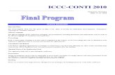 CONTI2010 Final Program