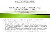 TELAPREVIR Patient Counceling Information