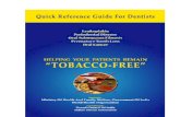 Oral Health Tobacco Cessation