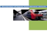 Economy of Japan and Atomic Attack