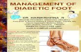 Dr Harikrishna - Management of Diabetic Foot