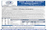 Bluefield Blue Jays Game Notes 6-28