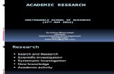 Academic Research UW