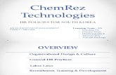 ChemRez Technologies - A HR Strategy for Korea