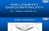 Weld Discontinuity