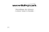 WorldSpan - 9I04 SecuRate Air Direct Linear User Guide
