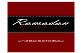 Muminahs Kitchen 2012 Ramadan recipes