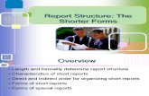 Managerial Communication Short and Long Reports