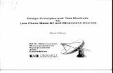 Design Principales and Test Methods for Low Phase Noise RF and Microwave Sources - Scherer