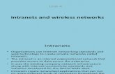 Intranets and Wireless Networks