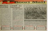Mabo Used To Incite Racism- Koori Mail (Australia) July 14, 1993