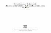 39502007 List of Essential Drugs
