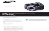 Samsung Camera NX20 English User Manual