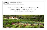 Private Gardens of Bethesda 2012