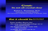 Gout Itsnotall Crystal Clear