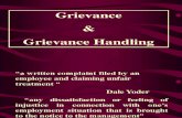 (9) Grievance Handling
