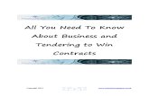 All You Need to Know About Business and Tendering to Win Contracts