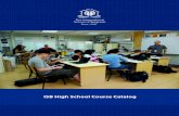 ISB High School Course Catalog