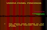 Verma Panel Findings Ppt