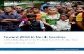 Toward 2050 in North Carolina