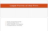 Legal Forms of the Firm