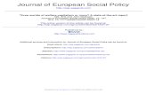 090507 Three Worlds of Welfare Capitalism or More a State-Of-The-Art Report Journal of European Social Policy