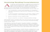 Assesing Reading Comprehension