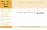 UN-ATPC - EPA Negotiations - African Countries Continental Review