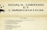 Khalil Gibran Et l'Immigration