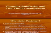 Customer Satisfaction and Total Quality Management
