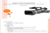 Video Photography