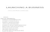 Launching a Business1