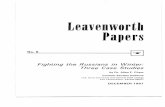 Leavenworth_Papers 5 - Fighting the Russians in Winter