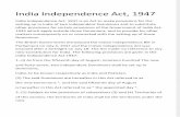 India Independence Act