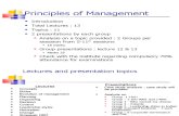 Lecture -1 Management Functions and Principles