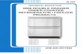 2008 Double Drawer Refrigerator_freezer Under Counter Products