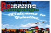 Scottish PSC Newsletter dedicated to Welcome To Palestine 2012 Mission