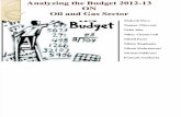 Analyzing the Budget 2012-13