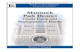 Mattituck Park District: Credit cards and segregation of duties