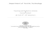 B Tech Syllabus (3-8 Semester)